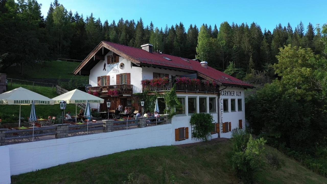 Berggasthof Karntner Alm Hotel Mittenwald Exterior photo